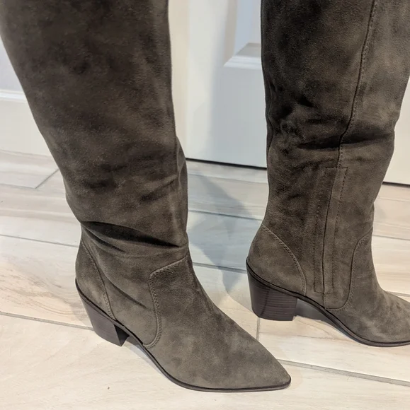 NWT Cole Haan Boho Willa Sused Knee High Boots - Picture 3 of 6